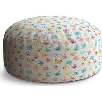 Taburet Sablio Kulatý taburet Circle Dětské hračky: 38x48 cm - Sablio