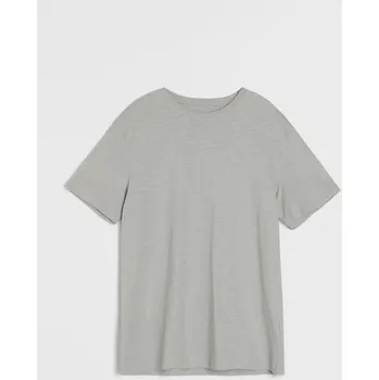 Oblečení a móda Sinsay - Bavlněné tričko s krátkým rukávem - šedá - 298HL-09X - 298HL-09X-2XL