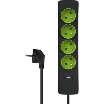 Napájecí kabel Prodlužovací přívod 4 zásuvky 1,4m DPM GW-0185