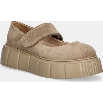 Dámská obuv Semišové baleríny Inuikii Matilda M.J. Suede 1012.005.0021.250 béžová 80X, EUR 37