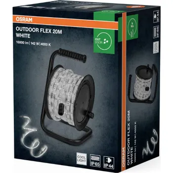 LED páska OSRAM 4099854449239 Kompletní sada LED pásku konektor 230 V 20 m studená bílá 1 ks