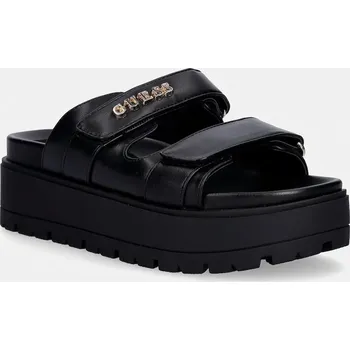 Dámské pantofle Pantofle Guess FAXON FLJFAX.ELE03.BLACK černá 99X, EUR 36