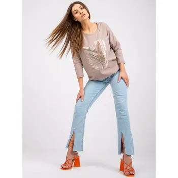 Dámská košile Halenka RV BZ 0223.15P tmavě lila S/M