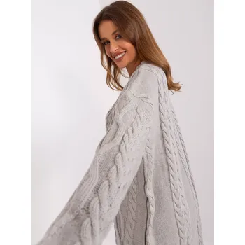 Dámské šaty Šaty LC SK 8012 2.64P šedá jedna velikost