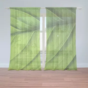 Záclona Sablio Záclony List: 2 ks - 150x250 cm - Sablio