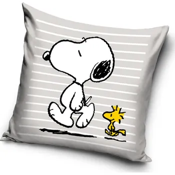 Povlak na polštářek Povlak na polštářek Snoopy a Woodstock