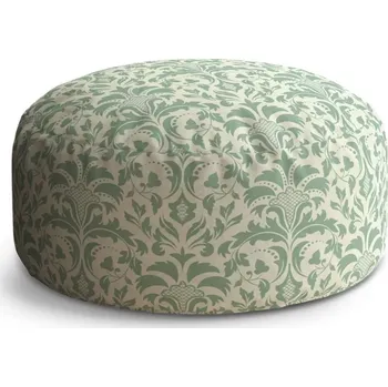 Taburet Sablio Taburet Circle Královská zeleň: 38x48 cm