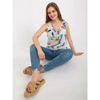 Dámská košile Halenka AT BZ 2202A.35 bílých M/L