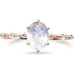 ELENYS Emporial prsten 14k zlato Vermeil GU-DR8706R-ROSEGOLD