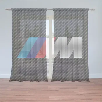 Záclona Sablio Záclony MPERFORMANCE Karbon: 2 ks - 150x250 cm - Sablio