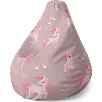 Sedací pytel Sedací vak Pear Pony - Sablio - 70 x 95 x 15 cm