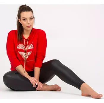 Dámská košile Halenka RV BZ 7485.13P červená jedna velikost