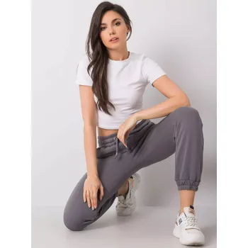 Dámská halenka Tepláky RV DR 6120.03P tmavě šedá L