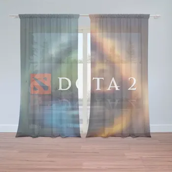 Záclona Sablio Záclony DOTA 2 Glow: 2 ks - 150x250 cm - Sablio