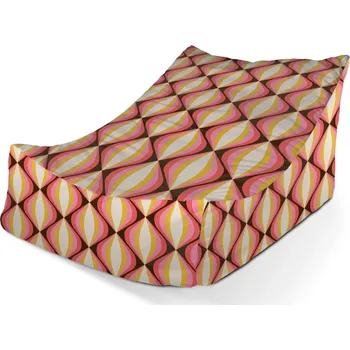 Sedací pytel Sablio Sedací vak Lounge Kaleidoskop vzpomínek - 80 x 95 x 50 cm