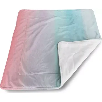 Dětská deka Sablio Dětská deka pro miminko Cukrová vata - 80x100 cm