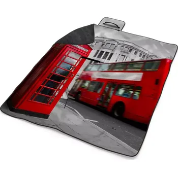 deka Sablio Plážová deka Londýn 2: 200x140 cm