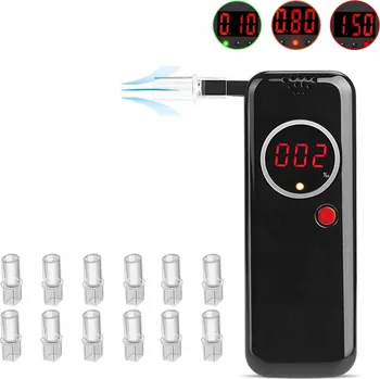 IP kamera PROFESIONÁLNÍ ELEKTRONICKÝ ALKOHOL TESTER KALIBRACE PŘESNÝ + 12X NÁUSTKŮ