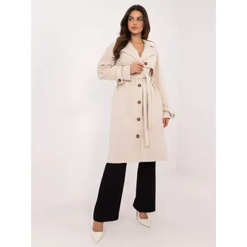 Dámský kabát Kabát TW EN BI 2209.71P světle béžový XL