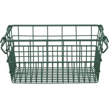 Blomus KAGO hranatý úložný košík S tmavě zelený