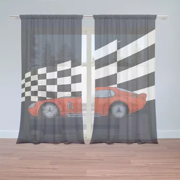 Záclona Sablio Záclony Závodní auto: 2 ks - 150x250 cm - Sablio