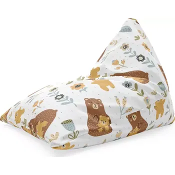 Sedací pytel Sablio Sedací vak Triangl Medvědi: 120 x 100 x 100 cm - Sablio
