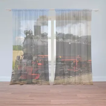 Záclona Sablio Záclony Lokomotiva 3: 2 ks - 150x250 cm - Sablio