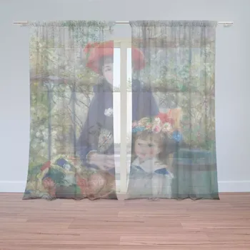 Záclona Sablio Záclony Dvě sestry (Na Terase) - Pierre-Auguste Renoir: 2ks 150x250cm