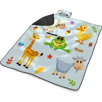 deka Sablio Plážová deka Zvířátka 3: 200x140 cm