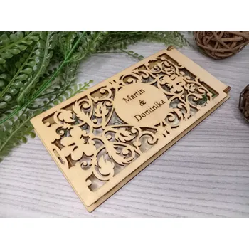 Svatební dekorace Svatební obálka na peníze