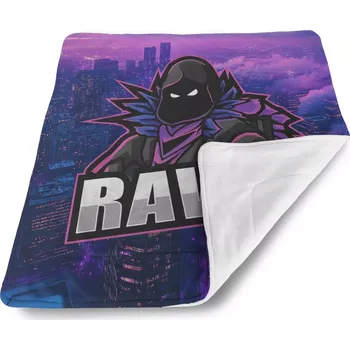Dětská deka Sablio Dětská deka pro miminko FORTNITE RAVEN Steampunk město - 80x100 cm