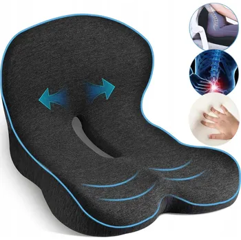 Polštář ORTOPEDICKÝ POLŠTÁŘ NA SEDADLO DO AUTA, KANCELÁŘE - JEDNODÍLNÝ