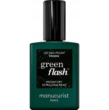 Lak na nehty Manucurist GREEN FLASH Gelový lak na nehty Poison 15 ml