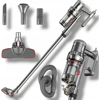Vysavač Výkonný tyčový vysavač ruční 1400W bezsáčkový 2v1 s kabelem do domácnosti