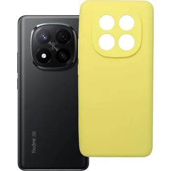 Náhradní díl pro mobilní telefon Kryt pouzdra Silicone 2mm Xiaomi Redmi Note 14 Pro Plus 5G Lemon