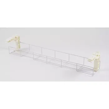 kabelová chránička Organizér kabelů OE Electrics Pathway, vodorovné vedení, 600 mm, bílý