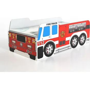 Dětská postel Jednolůžko pro dítě auto Hasiči