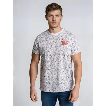 Sinsay - Bavlněné tričko s krátkým rukávem Tom and Jerry - bílá - 224HL-00X - 224HL-00X-3XL