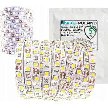 LED páska LED pásek 1 m AKB-Poland 14,4 W 1080 lm studená bílá