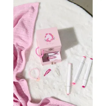 Šperkovnice Sinsay - Organizer na šperky s motivem jednorožce - růžová - 248IA-30P - 248IA-30P-ONE