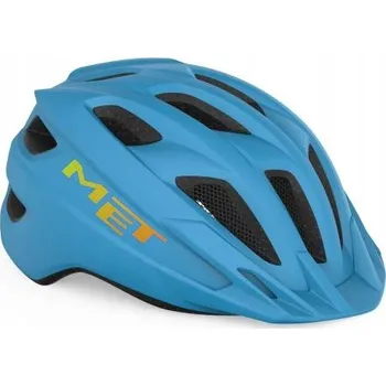 Cyklistická přilba Cyklistická helma MET CRACKERJACK II MIPS Unismall (52-57) cyan matt