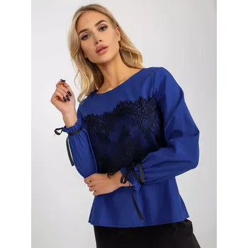 Dámská košile Halenka LK BZ 506877.15x kobalt 36