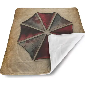 Dětská deka Sablio Dětská deka pro miminko Resident Evil Umbrella Corporation Vintage - 80x100 cm