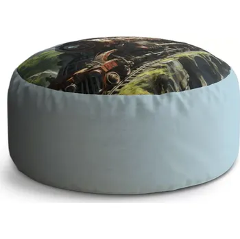 Taburet Sablio Taburet Circle Parní lokomotiva na viaduktu: 38x48 cm