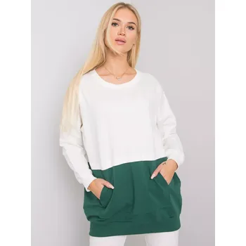 Dámská košile Halenka RV BL 7197.89P bílá zelená S/M