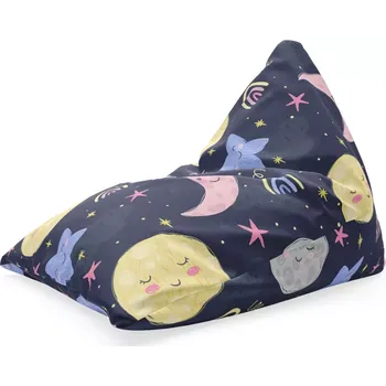 Sedací pytel Sablio Sedací vak Triangl Dětské nebe: 120 x 100 x 100 cm - Sablio