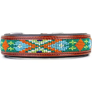 Obojek pro psa Kay-line kožený obojek Amir vel. 45 (35-40 cm)