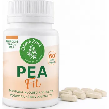 Zdraví Zelená Země PEA kapsle FIT, 60 kapslí