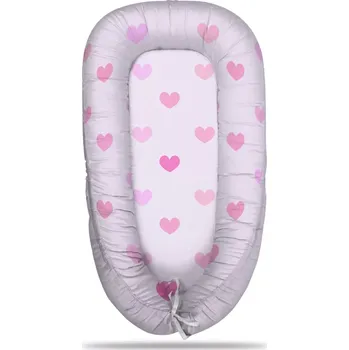 Hnízdečko pro miminko Sablio Hnízdečko pro miminko Růžové srdce