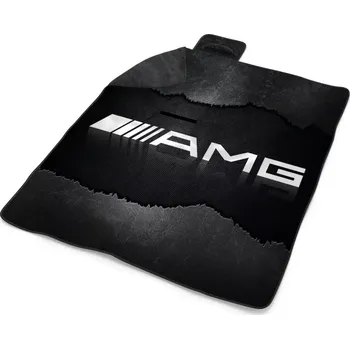 deka Sablio Plážová deka AMG černá: 200x140 cm